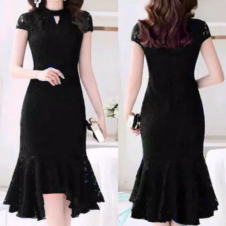 FWG - DRESS SOPHIA / DRESS / DRESS CASUAL BRUKAT / DRESS WANITA / DRESS