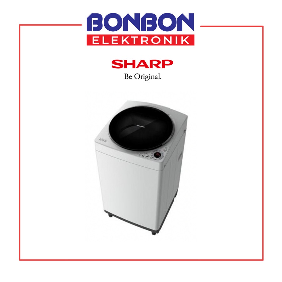 Sharp Mesin Cuci 1 Tabung 10KG ESM 1009 TGG / ES M1009T GG / ESM1009T