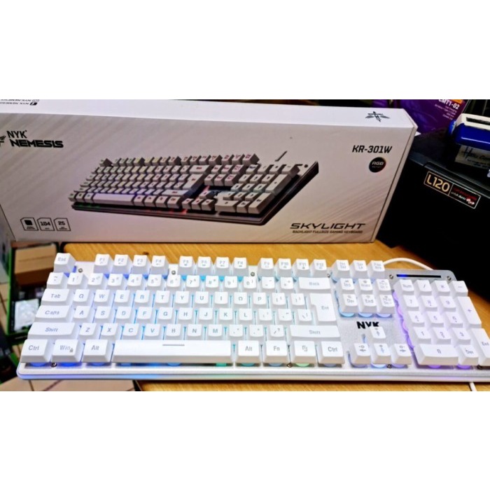 NYK KR 301 Underglow Keyboard Gaming RGB Original