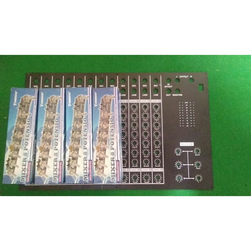 Paket Panel Mixer dan Kit mixer 12 Chanel
