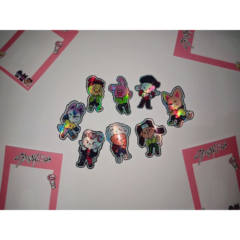 Stiker SKZOO straykids hologram sticker