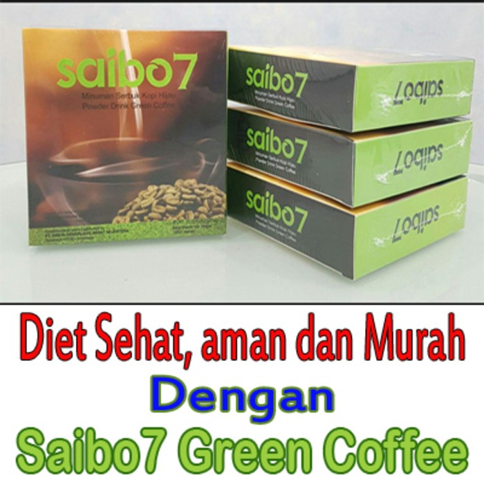 

SAIBO7 GREEN COFFEE TERMurah Surabaya grosir