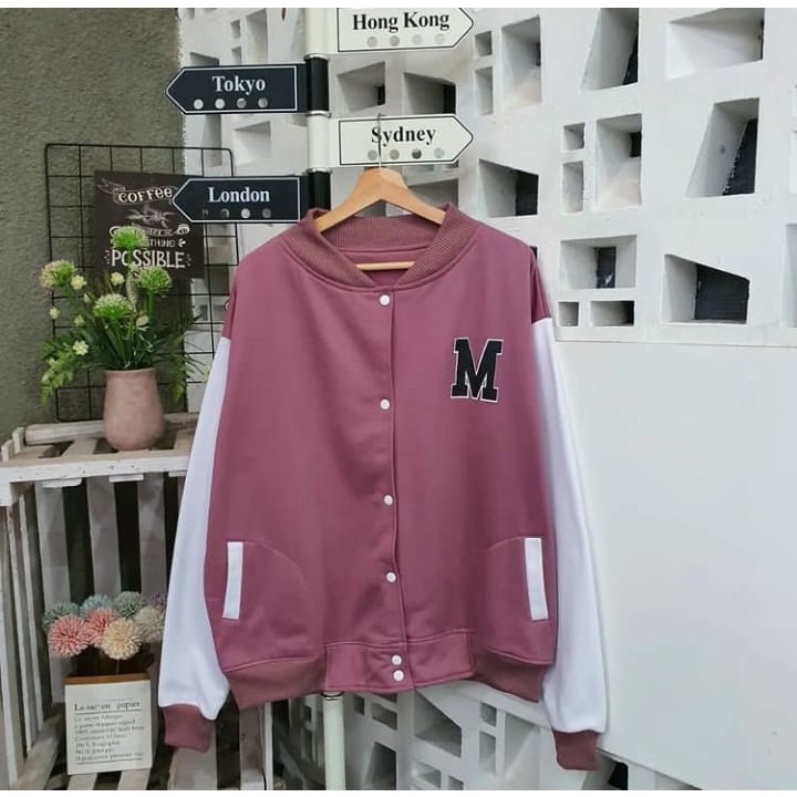 Sweater Wanita Grosir Berkualitas - M basebal