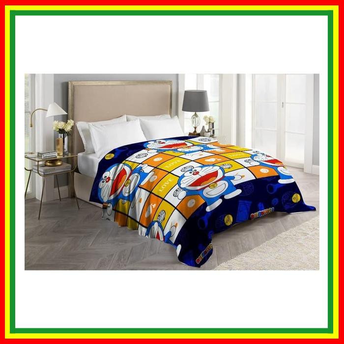 SELIMUT / SELIMUT KARAKTER / SELIMUT DORAEMON BONUS TAS