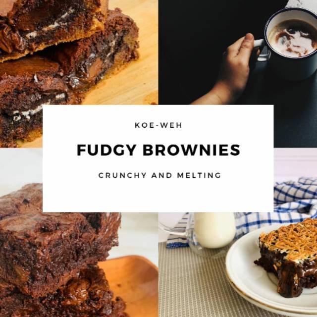 

Fudgy Brownies Double Choco