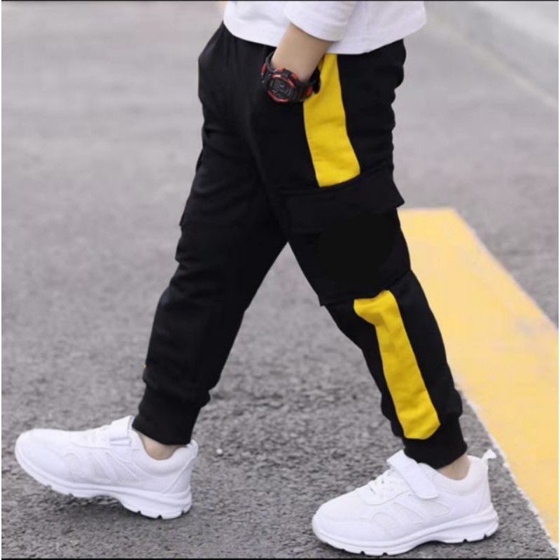 CELANA JOGGER ANAK KARGO  2-15TAHUN PREMIUM