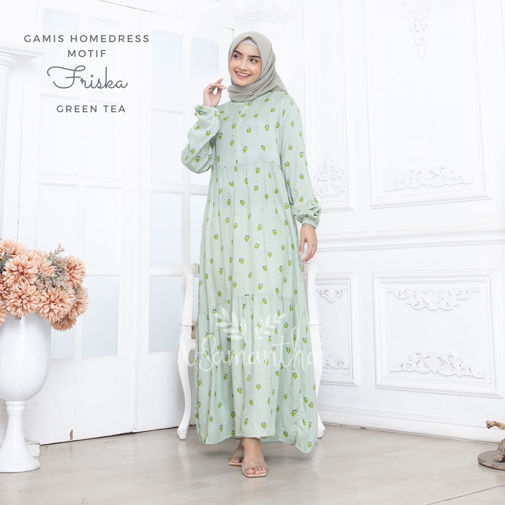 Gamis Homedress Rayon Motif