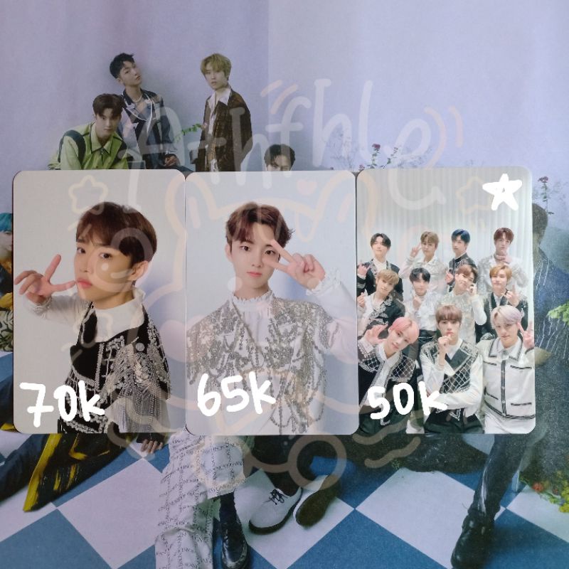 THE BOYZ PHOTOCARD AR RTK ROAD TO KINGDOM SUNWOO CHANGMIN GROUP
