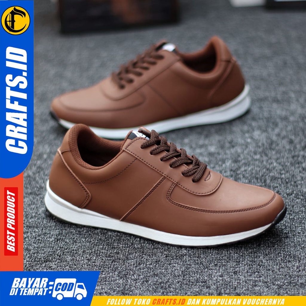 Crafts Frei - Sepatu Sneakers Casual Original Santai Pria