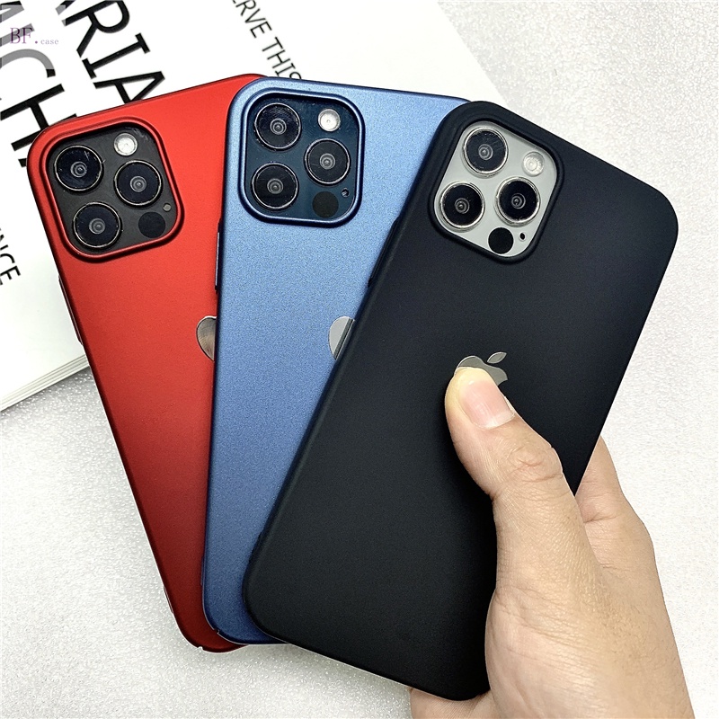 Hard Case Pelindung Bahan PC Ultra Tipis Untuk Iphone XR X XS XSMAX 6 7 8 Plus SE2 2020 6P 7P 8p