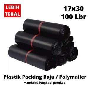 Plastik Packing Baju Plastik Polymailer Murah 17x30 100 Lembar