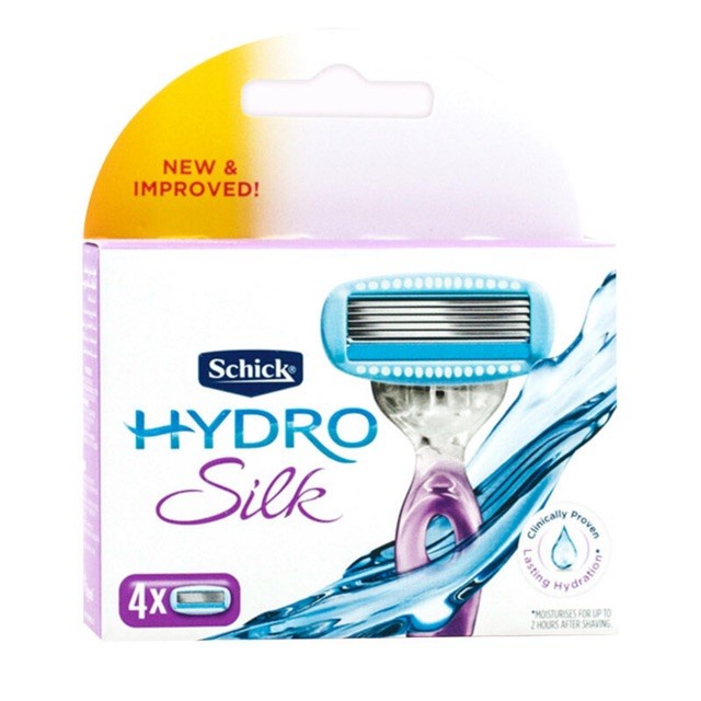 Schick Hydro Silk Refill Cartridge isi 4 pcs