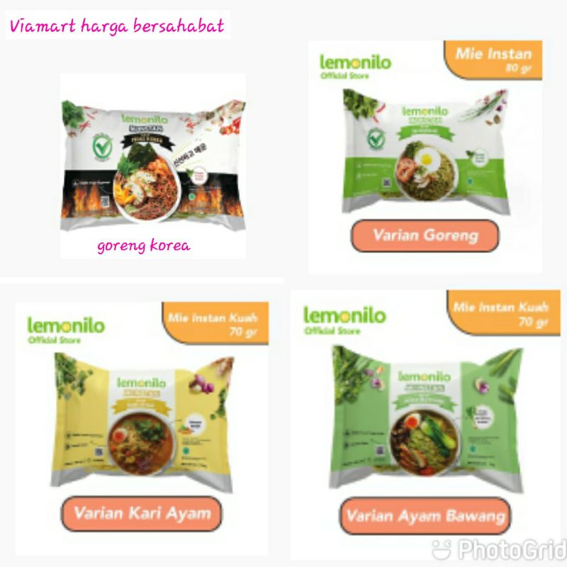 

Lemonilo Mie instan 70gr