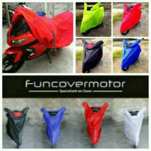 Cover / Selimut Motor FUNCOVER Size XL Khusus Sport dan Big Skutic