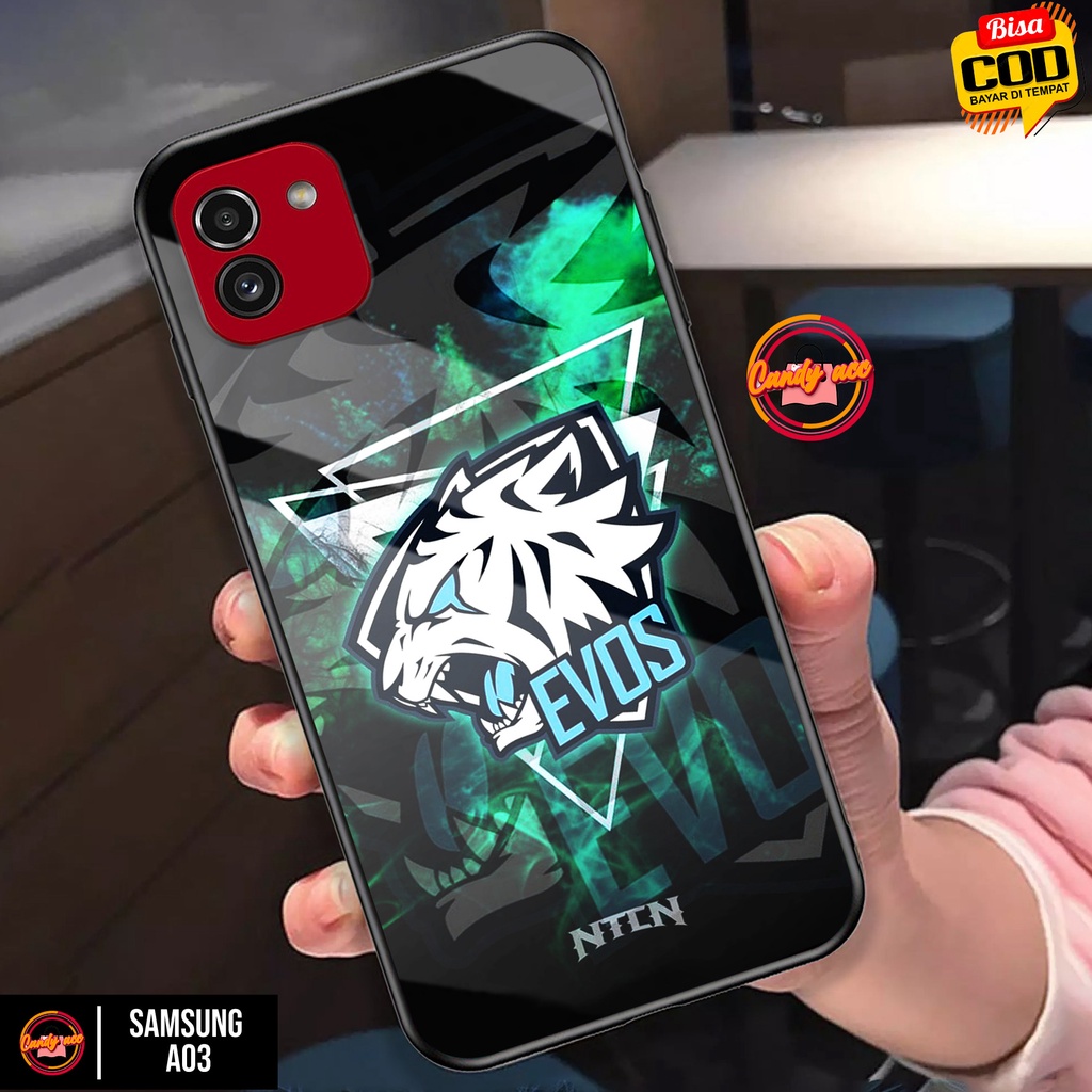 Case SAMSUNG A03 - Casing SAMSUNG A03 Terbaru 2021 AERO CASE [ MOTIF EVS ] Silikon SAMSUNG A03  -  C
