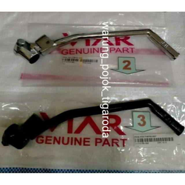 Pedal Kick starter cross x  selahan viar cross x 200 GT 150 selahan trail viar