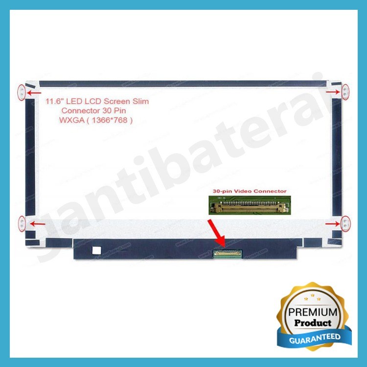 LCD LED Acer Aspire 3 A311-31 E3-111 E3-112 ES1-111 ES1-131 ES1-311