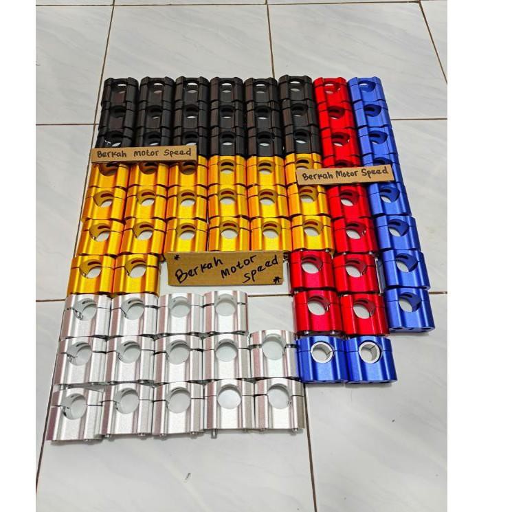 PAKET STANG RZR PNP SATRIA FU BREKET DAN RAISER STANG YAMAHA RZR SATRIA FU DUDUKAN RAISER STANG RZR