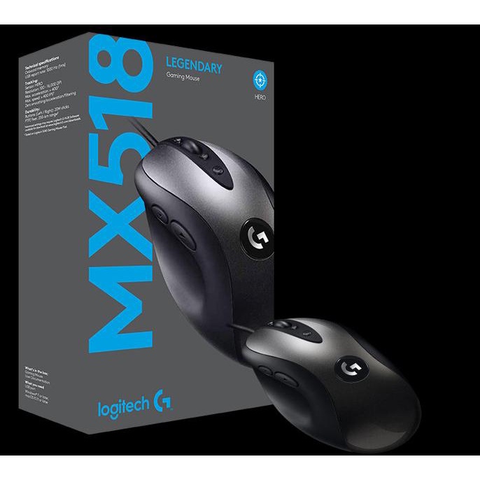 Logitech G MX518 Legendary Gaming Mouse 2018 / New G400s Lo