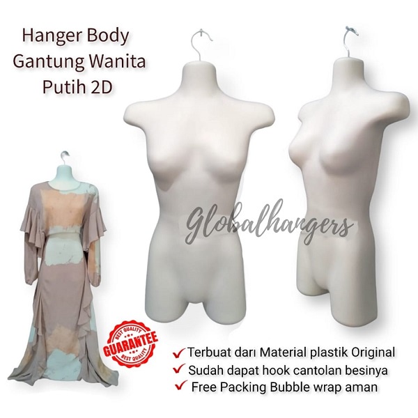 Hanger Body Gantung | Gantungan Hanger Body ( WANITA 3 PCS )