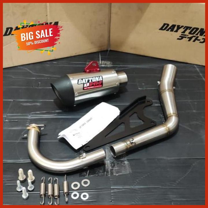 Lestari Motor2// Knalpot Daytona Racing Gp Taper Beat Scoopy Karbu Boreup Road Race