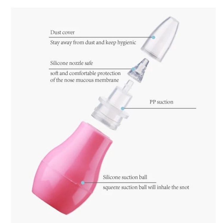 Sedotan ingus bayi pembersih hidung baby / nasal aspirator nose cleaner