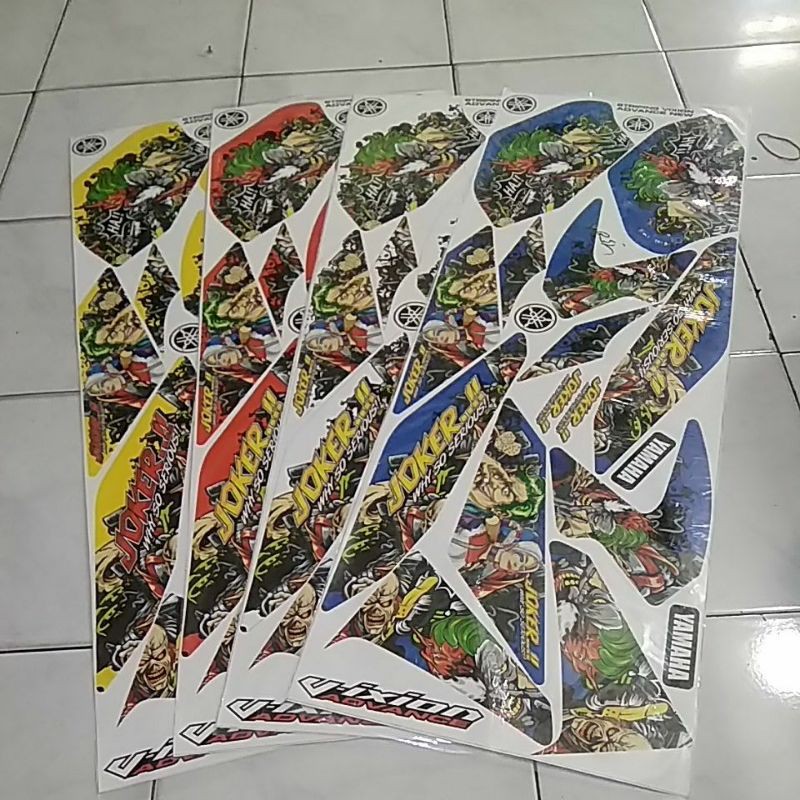 Striping Variasi New Vixion Advance NVA 2016-2017 Joker