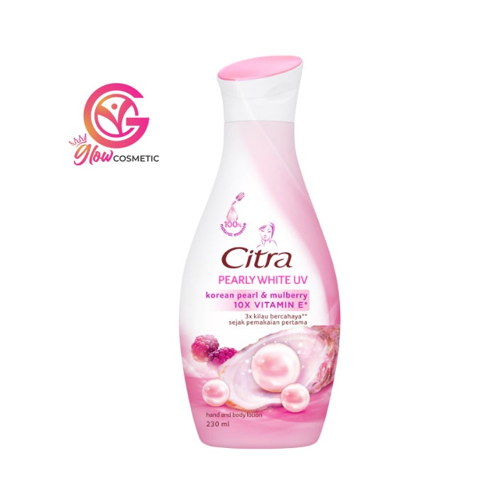 CITRA PEARLY GLOW UV HAND AND BODY LOTION