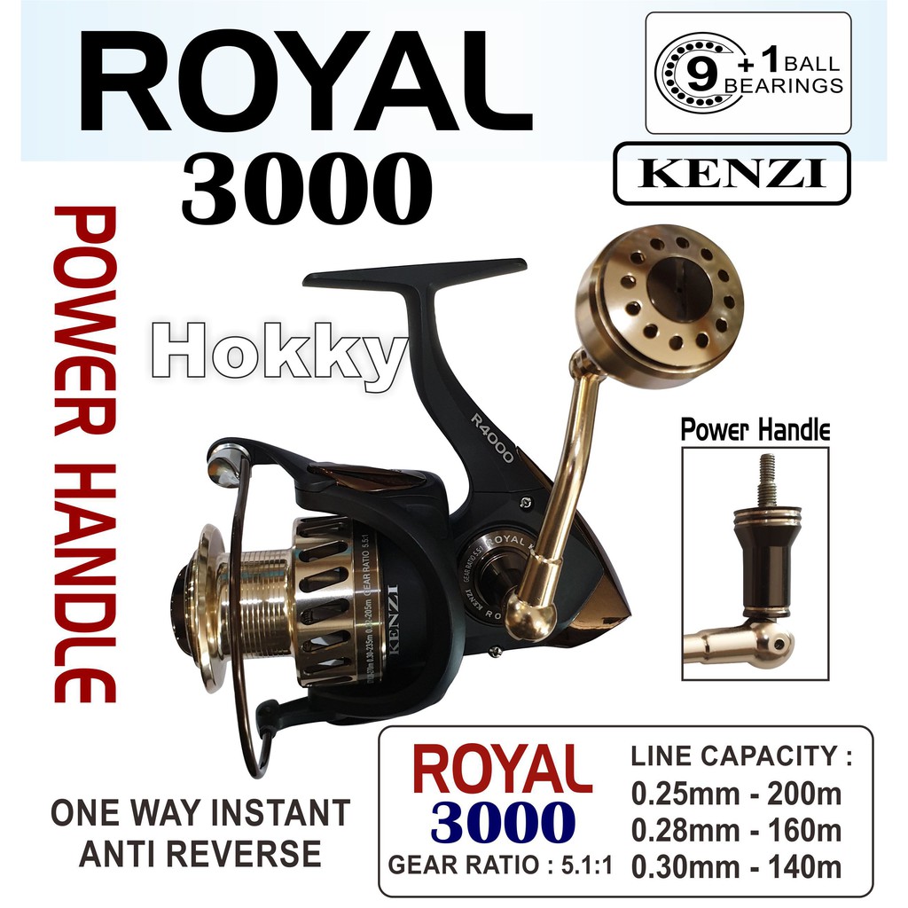 REEL KENZI ROYAL 3000
