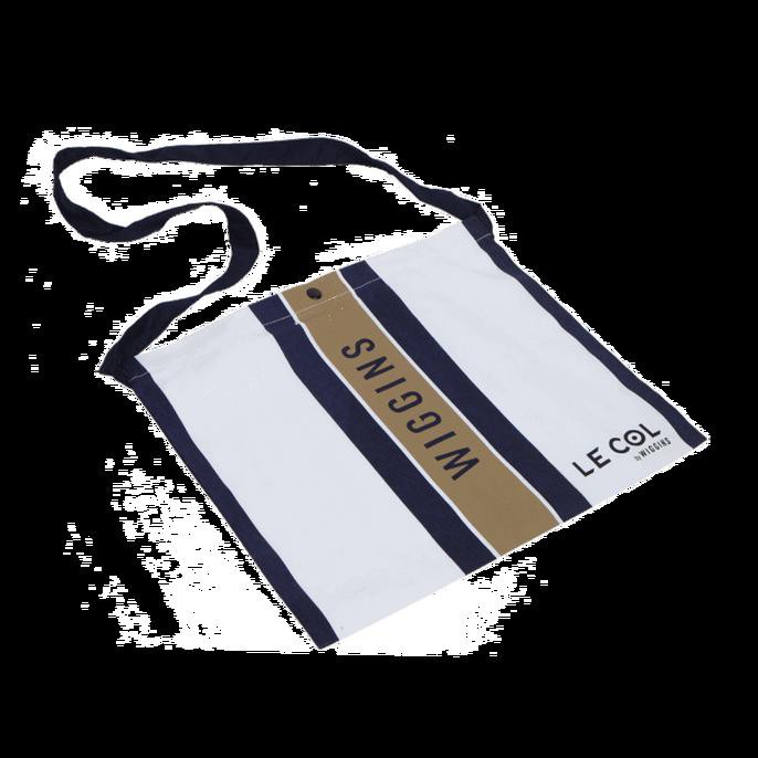 Tas Sepeda - Le Col By Wiggins Musette Bag - White/Gold