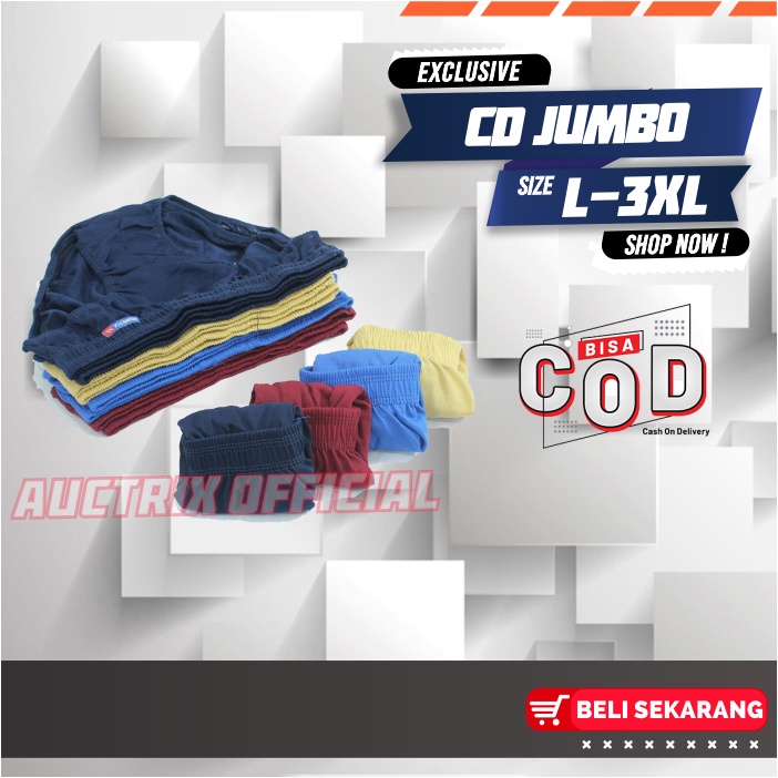 Celana Dalam Pria Dalaman Sempak CD Cowok Pria Size L XL XXL XXXL