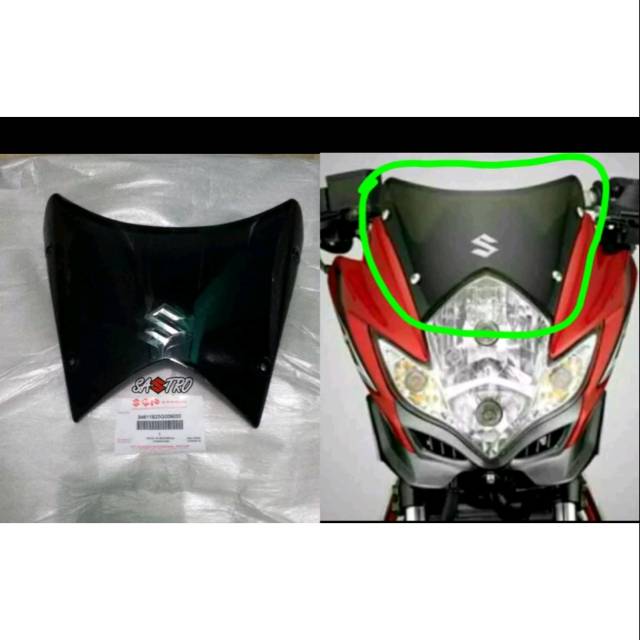 Visor winsield whinsild visor suzuki satria fu barong batok gede ori sgp