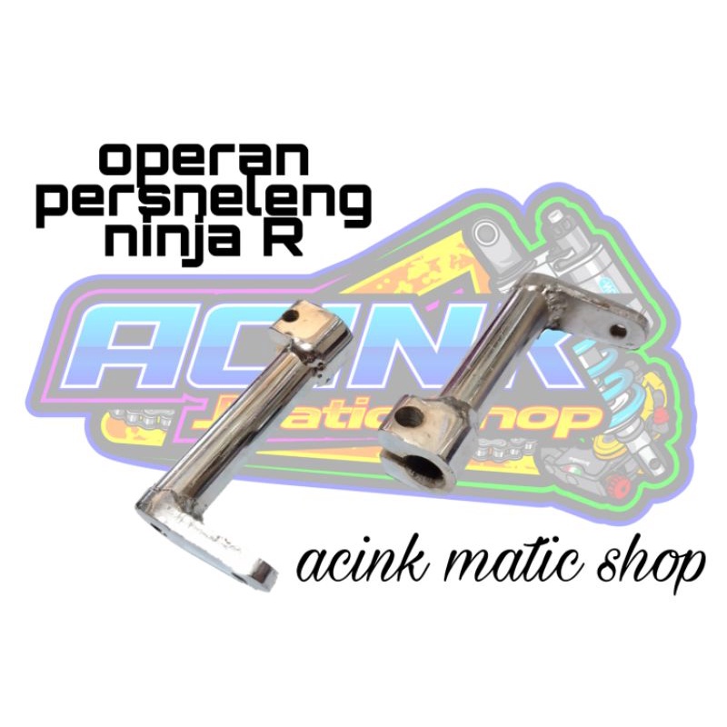 OPERAN GIGI PERSNELING NINJA R SS NINJA RR NEW OLD ZX BAHAN BESI CROME pedal persneling