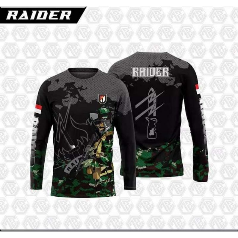 JASA PEMBUATAN JERSEY LENGAN PANJANG FULL PRINTING+FREE DESIGN