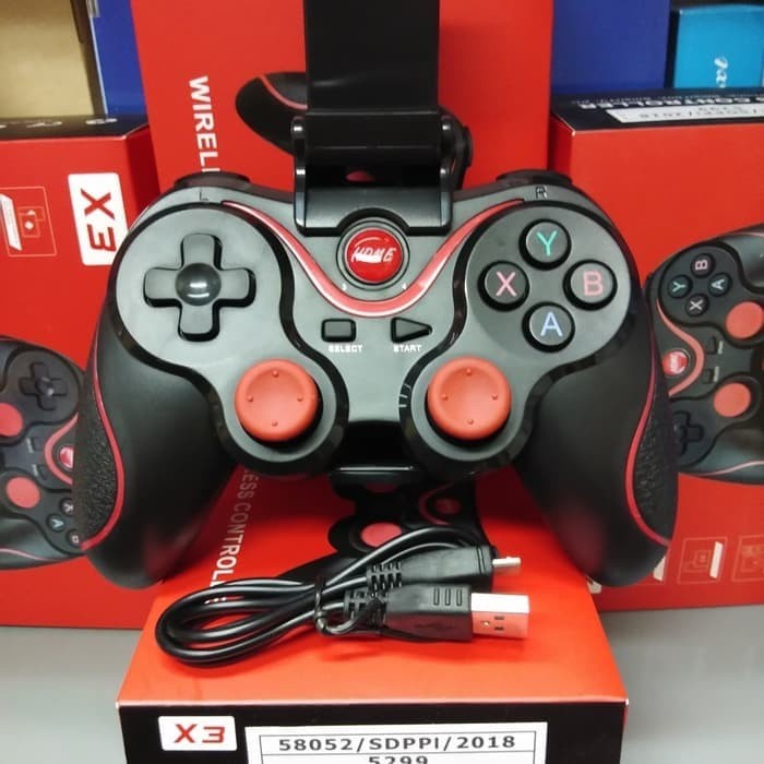 Joystick/Gamepad Bluetooth X3 Game Controller HP Android & TV Box ORIGINAL Original original