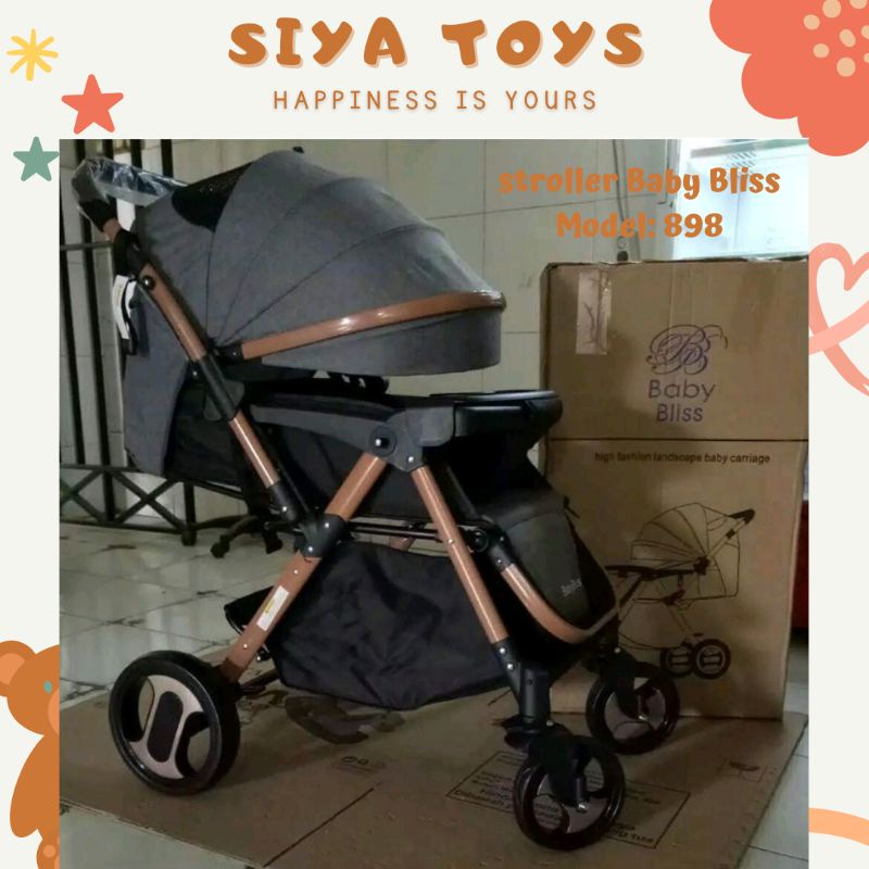 SIYA ✨FREE BUBBLEWRAP STROLLER BABY ORIGINAL WONFUSS 511 BABYBLISS 898s 898s-1 KERETA DORONG ANAK TERMURAH BABY BLISS STROLLER IMPORT KERETA DORONG BAYI LIPAT