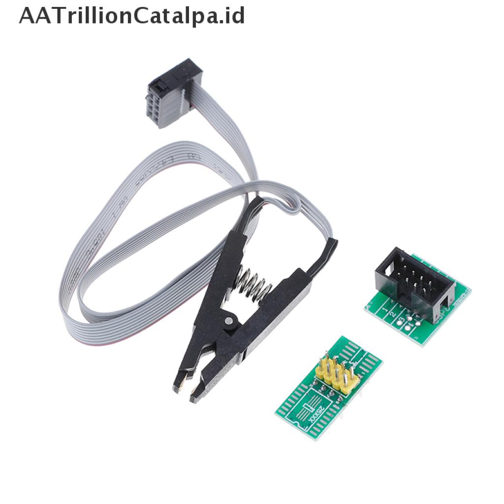 (AATrillionCatalpa) Soic8 SOP8 test clip Untuk EEPROM 93CXX / 25CXX / 24cxxx