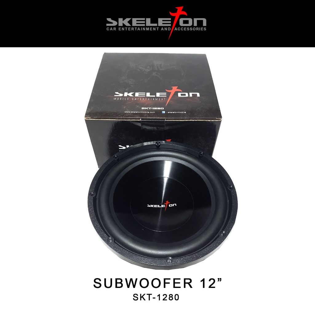 Subwoofer Passive Skeleton 12 Inch Audio Mobil SKT-1280