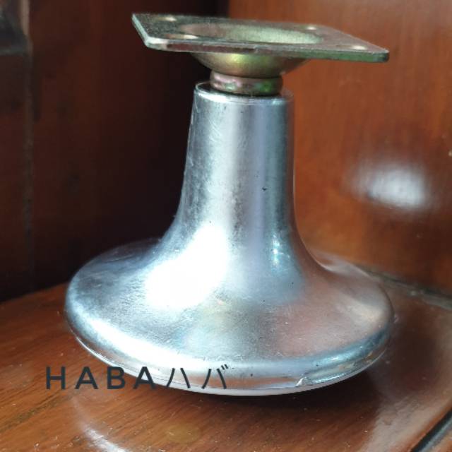 (1 set = 4pcs) Kaki stabil putih untuk sofa divan springbed. Renovasi kaki ranjang, tempat tidur, le