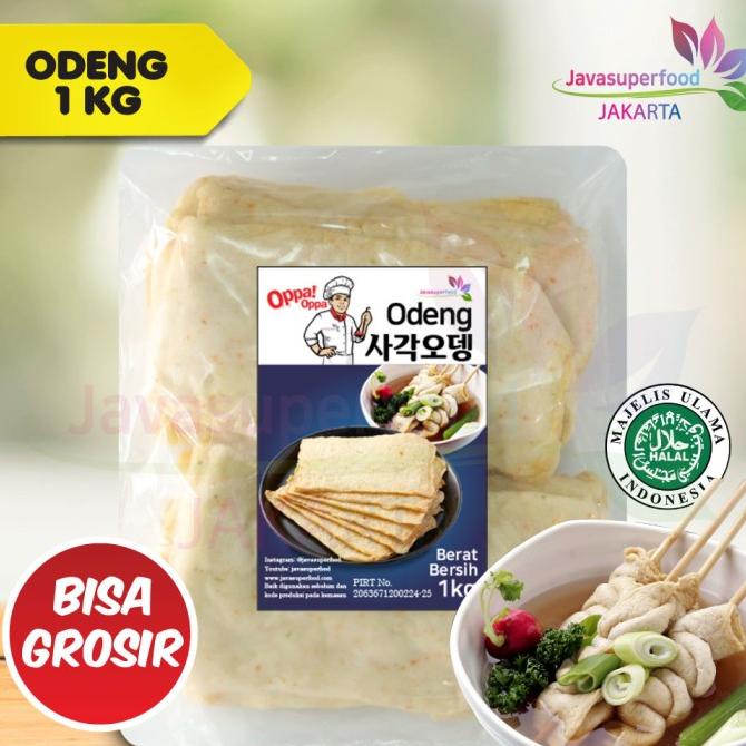 

Oppa Odeng Oden Eomuk Korea Fish Cake 1kg Halal