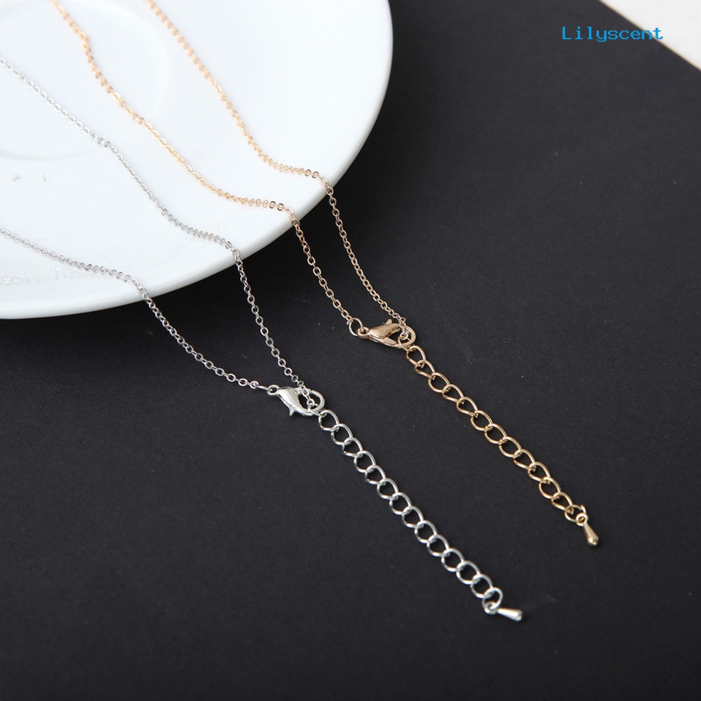 Kalung Choker Dengan Liontin Bulan Bintang Untuk Wanita