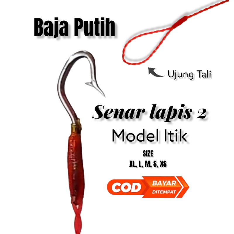 kail pancing belut sawah murah urek ikan belut rawa kail baja mata kail tajam model itik siap pakai