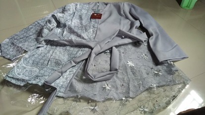 Batik Wanita Asj Sa Hrb026 Kenongo Kemeja Tosca Pendek