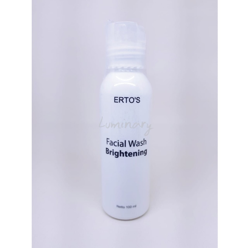 ERTOS Facial Wash Brightening / Putih merona ERTO'S