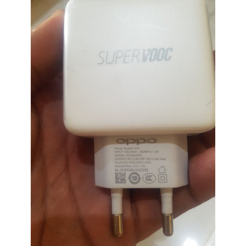 Charger Oppo 5A 5V SUPER VOOC Type C R17 ORIGINAL 100%