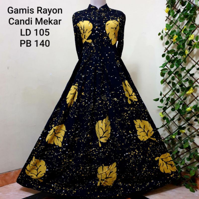 GAMIS TWILL RAYON CANDI MEKAR