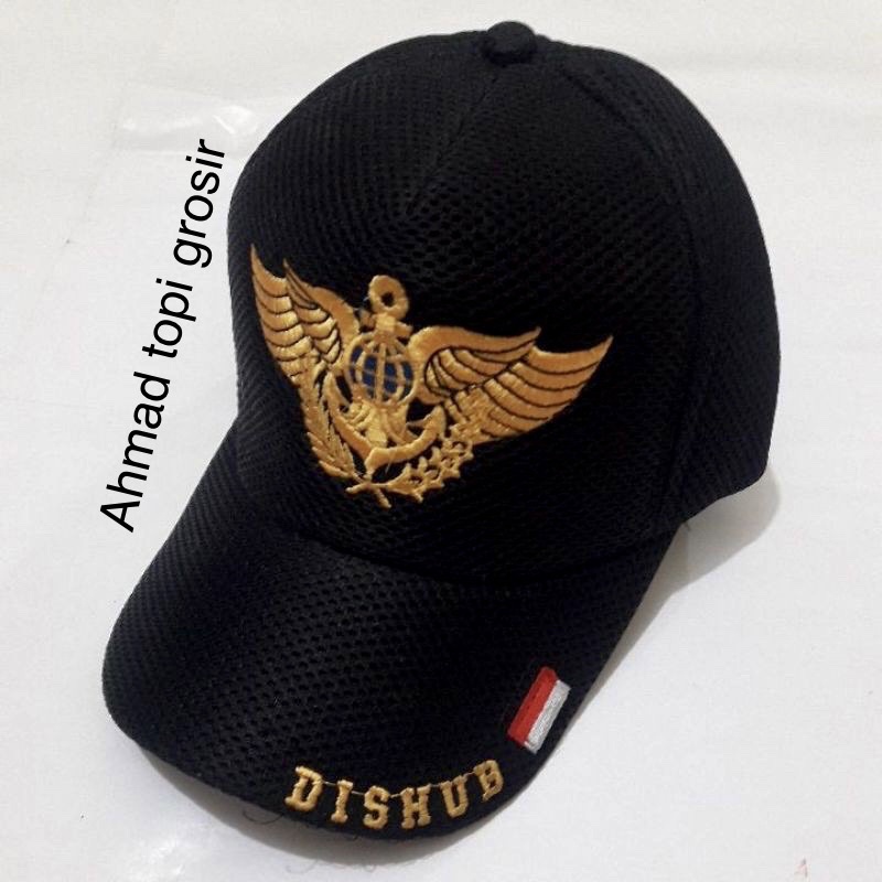 TOPI DISHUB / TOPI DINAS PERHUBUNGAN FULL BORDIR