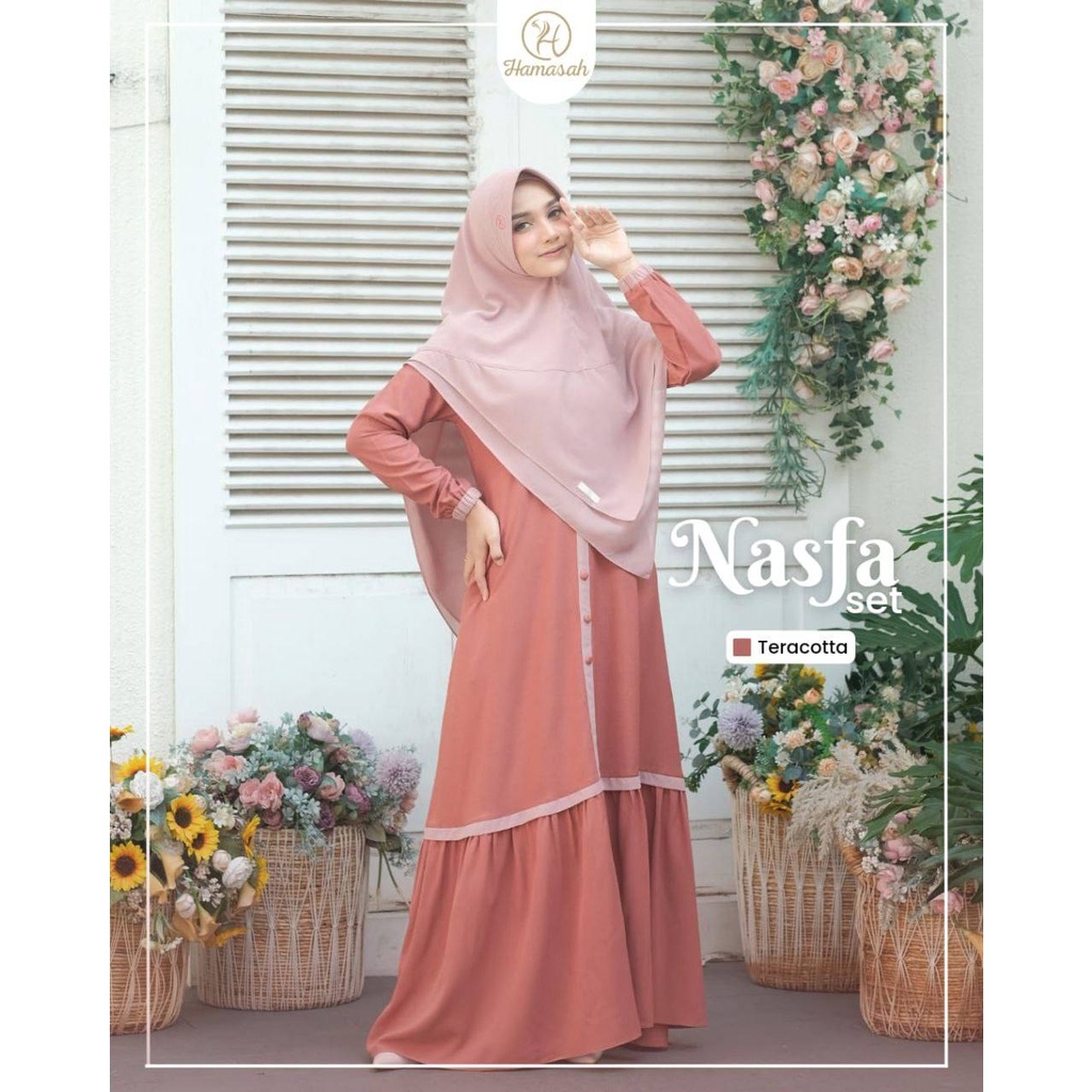 Gamis dewasa Nasfa Series by Hamasah