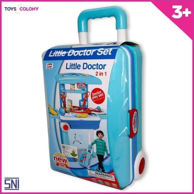 Mainan dokter dokteran anak MAINAN DOKTER KOPER SET / DOKTER DOKTERAN KOPER