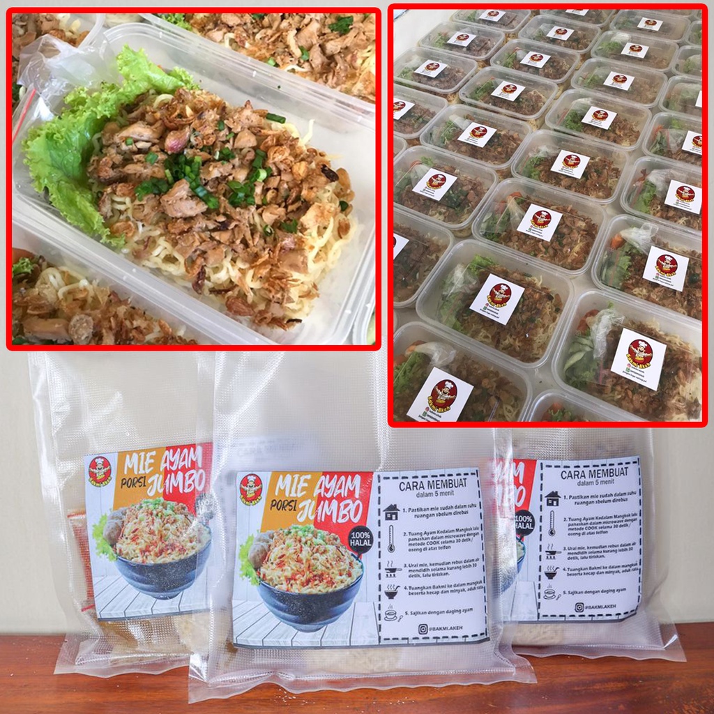 

Mie Ayam Frozen Instant Halal Siap Saji Masak Paket Lengkap Sehat dan Enak